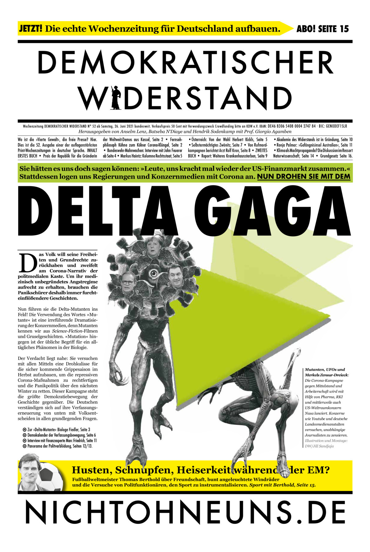 Demokratischer Widerstand DEMOKRATISCHER WIDERSTAND